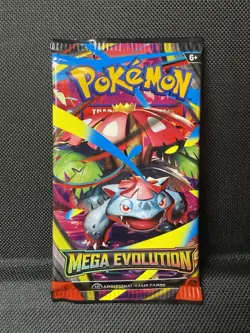 Pokemon Mega Evolution Booster Pack Venusaur 10 Cards Trading Card Game English - Image 1