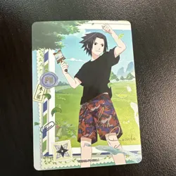 Sasuke Uchiha NRZ06-PU-001L4 Naruto Kayou Card - Image 1