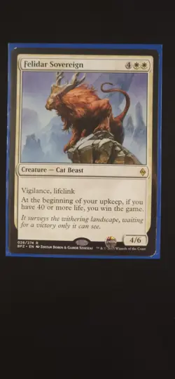 Felidar Sovereign Battle for Zendikar LP MTG Regular Card - Image 1