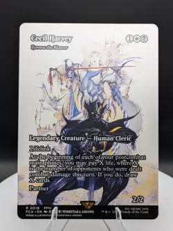 Cecil Harvey / Tymna the Weaver (Showcase) Regular: FCA Final Fantasy MTG (NM) - Image 1