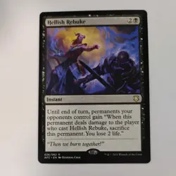 Hellish Rebuke - Commander: Adventures in the Forgotten Realms (026/062) - MtG - Image 1