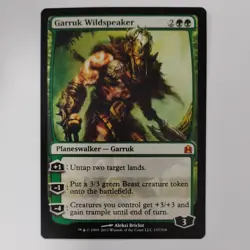 Garruk Wildspeaker - Commander - (157/318) - MtG - Image 1
