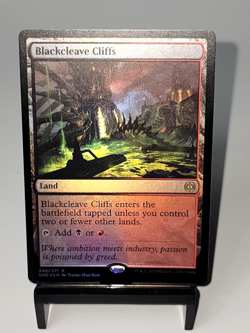 Magic The Gathering - Phyrexia: All Will Be One - Blackcleave Cliffs - FOIL - Image 1
