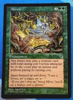 Aluren - Tempest - Magic The Gathering Vintage 1997 - Image 1