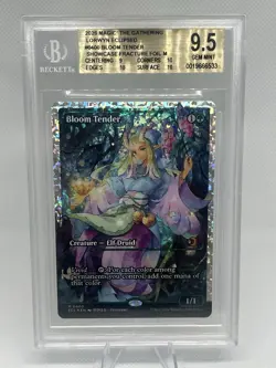 BGS 9.5 PRISTINE Bloom Tender Showcase Fracture Foil MTG Lorwyn Eclipsed - Image 1