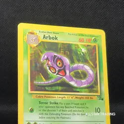 Arbok 31/62 Pokemon Fossil - Pokemon WOTC 2000 Base Set 2 - Image 1