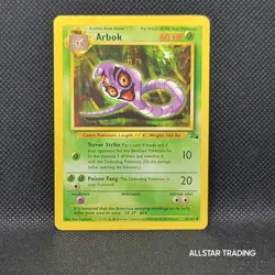Arbok 31/62 Pokemon Fossil - Pokemon WOTC 2000 Base Set 2 - Image 2