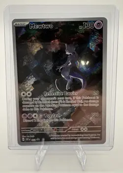Mewtwo Holo Black Star Promo Card SVP052 52 TCG Pokemon Full Art - Image 3