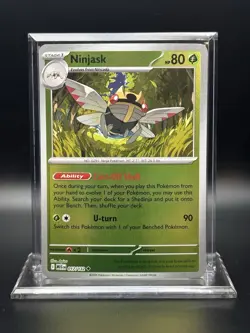 2025 Pokemon Mega Evolutions - Ninjask Reverse Holo No. 17/132 - Image 1