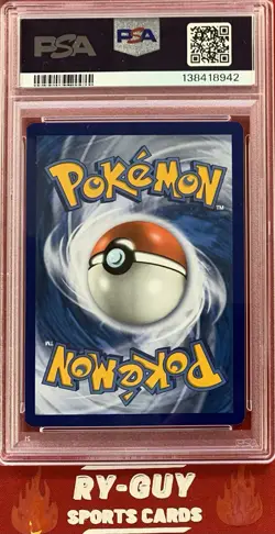 2016 POKEMON XY EVOLUTIONS REVERSE HOLO MEWTWO #51 PSA 8 - Image 2