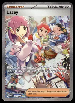LACEY - 172/142 Special Illustration Rare Stellar Crown Pokemon NM - Image 1