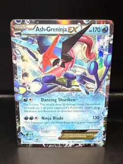 Pokemon TCG Ash-Greninja EX Promos XY133 Black Star Promo 2016 - Image 1