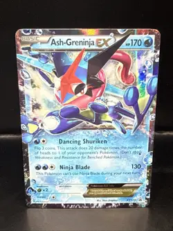 Pokemon TCG Ash-Greninja EX Promos XY133 Black Star Promo 2016 - Image 2