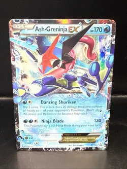 Pokemon TCG Ash-Greninja EX Promos XY133 Black Star Promo 2016 - Image 3