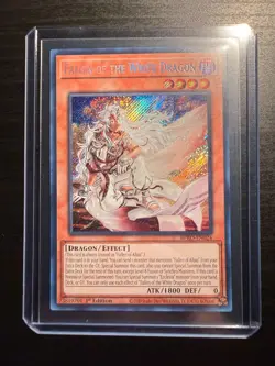 Fallen Of The White Dragon (SECRET RARE) BPRO-EN024 (MINT) 1st Edition Yu-Gi-Oh! - Image 1