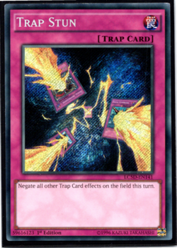 Trap Stun [LC5D-EN141] Secret Rare 1st Edition - Yugioh - Image 1