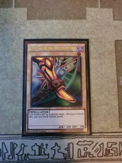 YUGIOH TCG LEFT LEG OF THE FORBIDDEN ONE PGL2-EN023 GOLD 1ST EDITION NM - Image 1