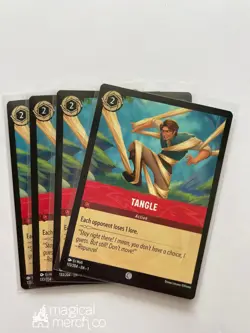Disney Lorcana Tangle 133/204 Common NM Card Regular 4x - Image 1
