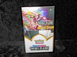 Pokemon Sword Shield Rebel Clash 100 Sealed 3 Card Packs with open Box 300 Cards - Image 3