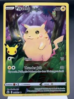 Pikachu 005/025 - Holo Rare - Celebrations Pokemon Card NM - Image 1