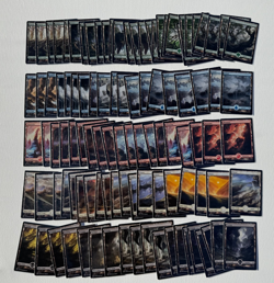 Magic the Gathering MTG Battle For Zendikar 104 Card Lot Full Art Basic Land - Image 1