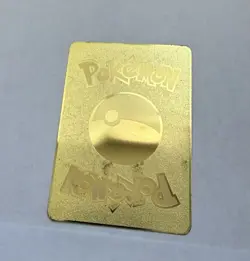 Pokemon 10000point Metal Card TCG Arceus VMAX Golden Metal Card Pokemon Kids - Image 2