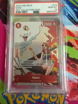 Nami (Gift Collection 2023) OP01-016 One Piece Promo Card - PSA 10 - Image 1
