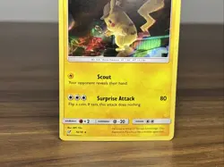 Pikachu - Detective Pikachu 10/18 - Rare Holo Pokemon Card - Image 4