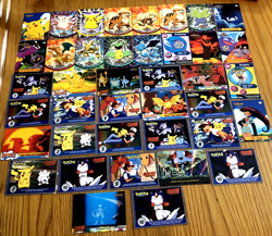 Pokemon Burger King PokeTrivia Cards 1999 (Assorted) 43 Cards Total - Image 1