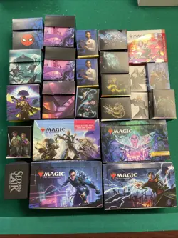 Lot Of 24x Empty MTG Storage Boxes - Image 1