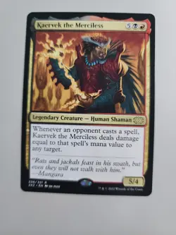 MTG Kaervek the Merciless Double Masters 2022 236/331 Regular Rare - Image 1