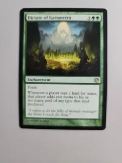 MTG Dictate of Karametra Journey into Nyx 121/165 Regular Rare - Image 1