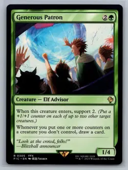 Generous Patron - 305 - Commander: FINAL FANTASY - NM - Normal - Image 1