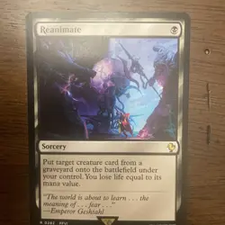 Reanimate - Final Fantasy Commander - MTG NM Free Shipping - Image 1