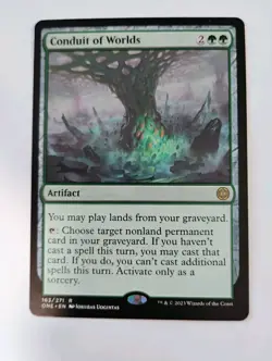 Conduit of Worlds - Phyrexia: All Will Be One (163/271) - MtG - Image 1