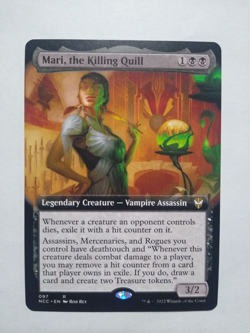 Mari, the Killing Quill (Extended Art) - Commander: Streets of New Capenna - 097 - Image 1