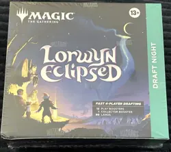 Magic the Gathering MTG Lorwyn Eclipse Factory Sealed Draft Night Box IN HAND - Image 1
