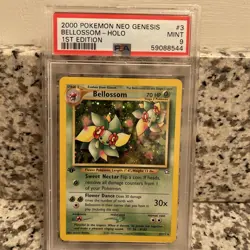 POKEMON NEO GENESIS 1ST EDITION BELLOSSOM 3/111 PSA9 PSA # 59088544 - Image 1