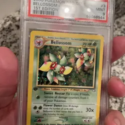 POKEMON NEO GENESIS 1ST EDITION BELLOSSOM 3/111 PSA9 PSA # 59088544 - Image 3