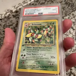 POKEMON NEO GENESIS 1ST EDITION BELLOSSOM 3/111 PSA9 PSA # 59088544 - Image 4