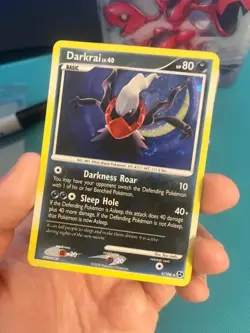 Pokemon TCG Darkrai Great Encounters 4/106 Cosmo Holo Holo Rare 2008 - NM/LP - Image 2