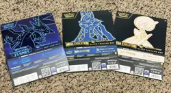 Pokemon TCG Pokemon Center Mega Evolution Phantasmal Flames ETB Covers - Image 1