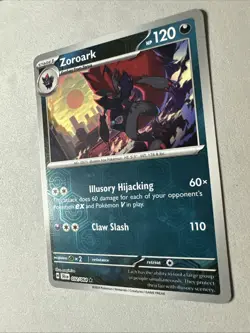 Pokemon TCG * SV Shroulded Fable * 32/64 Zoroark REVERSE HOLO Rare * FRESH PK - Image 2