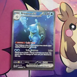 Pokemon Card | Blastoise EX 200/165 Scarlet & Violet 151 Special Illustration - Image 2