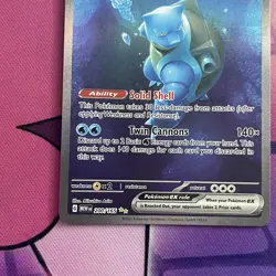 Pokemon Card | Blastoise EX 200/165 Scarlet & Violet 151 Special Illustration - Image 5