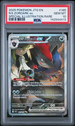 (PSA 10) Pokemon: Journey Together – N's Zoroark ex #185 [Special Illustration] - Image 1