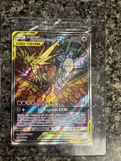 Moltres & Zapsos & Articuno Gx Pokemon Card Tag Team All Sealed - Image 1