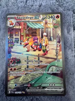 Pokemon TCG Skeledirge ex 258/193 – Paldea Evolved – Special Illustration Rare - Image 1