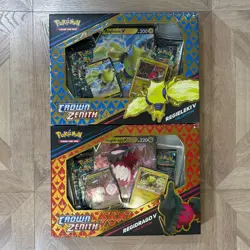 Pokemon TCG Crown Zenith Regieleki V & Regidrago V Collection Box Set | Sealed - Image 1