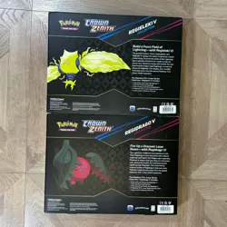 Pokemon TCG Crown Zenith Regieleki V & Regidrago V Collection Box Set | Sealed - Image 2